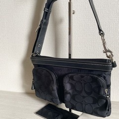 ☆お値引可能☆【美品】COACH  シグネチャー  ハンドバッグ...