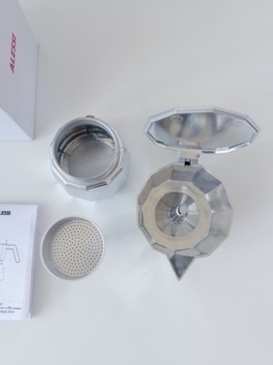 新品 Alessi Espresso Coffee Maker 3Cups