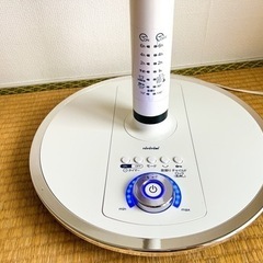 「多段風量調整機能」付き扇風機の画像