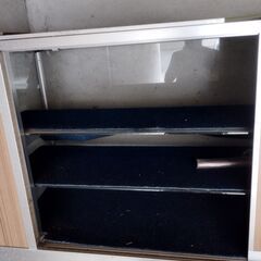 店舗什器♪　ショーウインドー　大型ショーケース