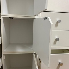 ニトリ L-キューブボックス　カラーボックスの画像