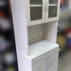 レンジボード W60cm×H176cm×D40cm キッチン収納...