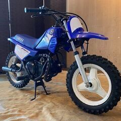 □YAMAHA PW50 3PT ヤマハ 50cc ブルー 子供用 モトクロス オフロード 競技車両 実動! バイク 札幌発☆ (ジパングモータース)  東区役所前のヤマハの中古あげます・譲ります｜ジモティーで不用品の処分