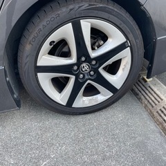 50プリウス 　17インチ　純正タイヤホイールセットの画像
