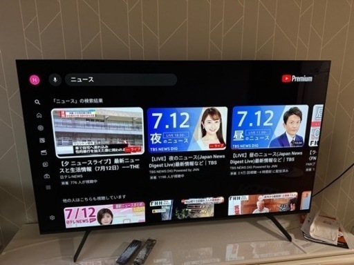 SONY 4K OLED 65インチ　GOOGLE TV テレビ　KJ65A8H