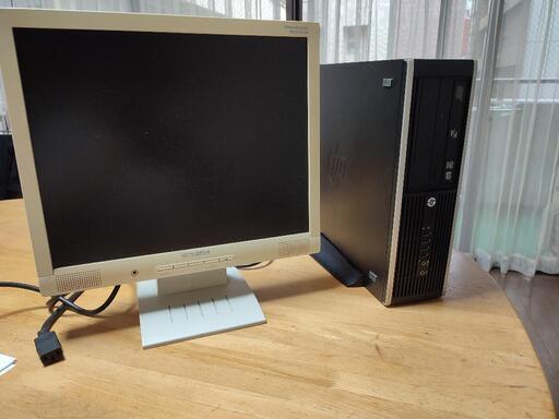 WIN11インストール済　デスクトップパソコン　おまけで液晶モニター付　明日なら限定配送可