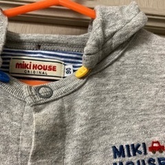 ミキハウス　パーカー　中古の画像