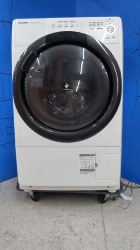 シャープ ドラム式洗濯機 JUST-SIZE DRUM　ES-S7G