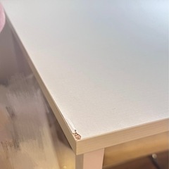 ホワイト デスク 80×48の画像