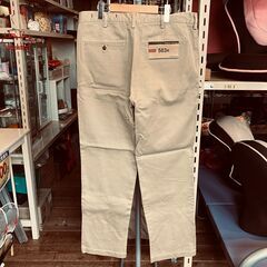 EDWIN 503K レギュラーストレート・チノパン（ベージュ）サイズ：36/W91/H108の画像