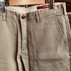 EDWIN 503K レギュラーストレート・チノパン（ベージュ）サイズ：36/W91/H108の画像