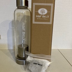 H&F BELX ガラスタンブラーM 550ml 上蓋付き