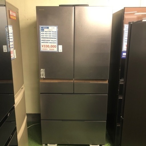 安心1年保証！ HITACHI 大型冷蔵庫 R-GXCC67V