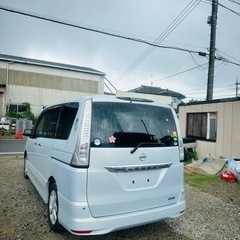 平成25 日産セレナ ハイウェイスター Hybird  74,800KMの画像