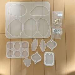 即購入可能♡シリコンモールドセット　レジンアート　アゲートスライス