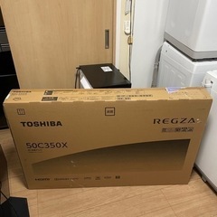 新品未開封　TOSHIBA REGZA テレビ　50C350X 