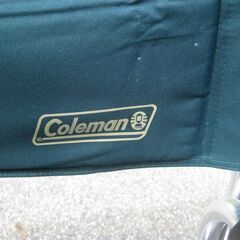 ★Coleman 　　折り畳みチェア　　　中古の画像