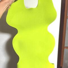 バスチェア ベビーチェア 子供 椅子 お風呂 キッズ 緑のシート付きの画像