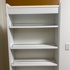 キッチンすきま収納ワゴン　キャスター付きの画像