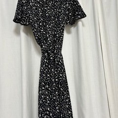AKTE/ハーフスリーブラップロングワンピースの画像