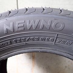 【お取引終了！】★(K-4)新品 BS155/65R14 NEWNO 4本セット！工賃等全て込み4本24,000円の画像