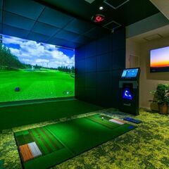 平日夜シュミレーションゴルフ⛳️気軽に参加可能⭐️中央区🍒完全貸切個室