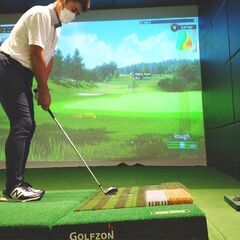 平日夜シュミレーションゴルフ⛳️気軽に参加可能⭐️中央区🍒完全貸切個室 - スポーツ