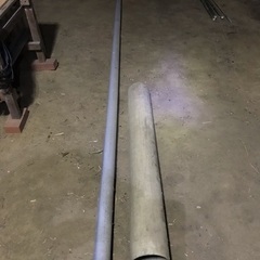 【無料】塩ビ管　VU65mm×6m、VU150mm×2m