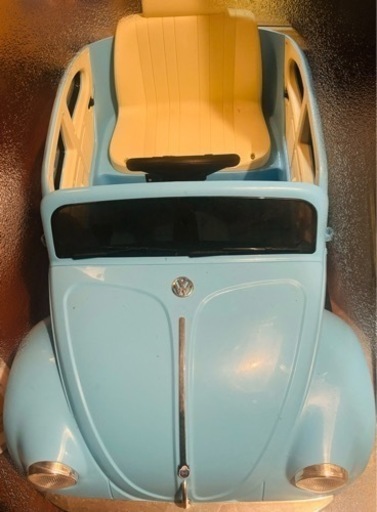 フォルクスワーゲン ビートル 電動 キッズ 乗り物 車 6V バッテリー駆動おもちゃ
