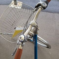 ★店頭にて試乗可★ J7224　シティサイクル　27インチ　ブルー　３段変速　ダイナモライト　【リユースのサカイ柏店】　 中古自転車 　流山市 中古自転車 松戸市 中古自転車 我孫子市 中古自転車 船橋市 中古自転車 守谷市 中古自転車 取手市 中古自転車