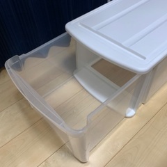 収納ケース、衣装ケース（2個）