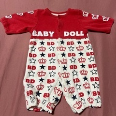 【BABYDOLL】長袖ロンパース