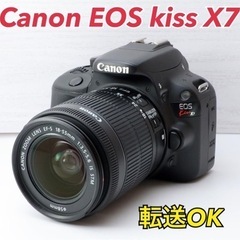 ★Canon EOS kiss X7★S数約6450回●スマホ転送●初心者向け  1ヶ月動作補償あり！ 安心のゆうパック代引き発送！ 送料、代引き手数料無料！