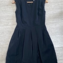 AG アクアガール　黒　シンプルなワンピースの画像