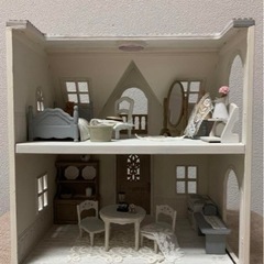 シルバニア　リペイント　ドールハウス　一点物の画像