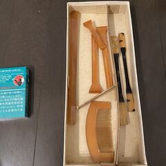 大正5年アンティーク　鼈甲の櫛、簪　値下げの画像