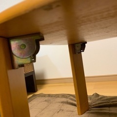 折りたたみ可能　ローテーブル、ちゃぶ台の画像