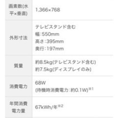 Panasonic TV テレビの画像