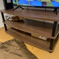 木目調シンプルなテレビ台