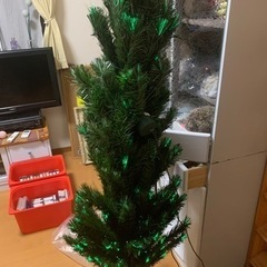 (受け渡し者決定)約180cm クリスマスファイバーツリー の画像