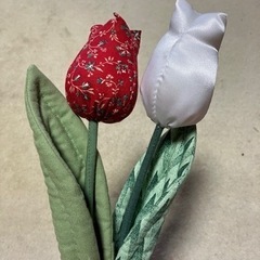 チューリップ　造花　飾り花