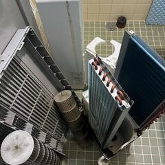 窓エアコン・空気清浄機・除湿機の完全分解クリーニング