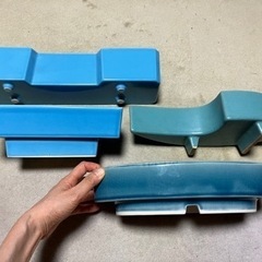 花器　水盤　6点セット　2点ずつバラ売り可の画像