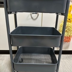 キッチンワゴン　ワゴン収納　スチールワゴン