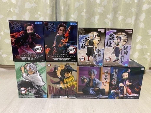 鬼滅の刃　フィギュア　8点セット