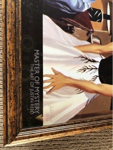 おもちゃ Framed Poster of Justin Reed
