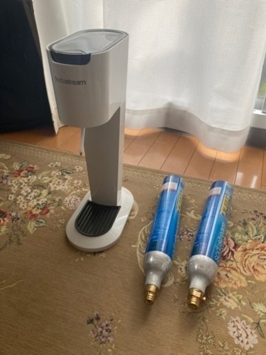 【決定済】ソーダストリーム本体＋空シリンダー2本