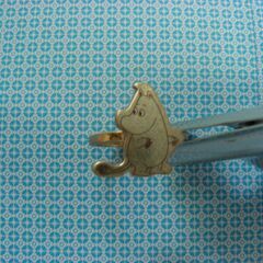 ムーミン、ミー　3連リング　（ゴールド）の画像