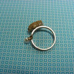 ミーのリング　（ゴールド）の画像