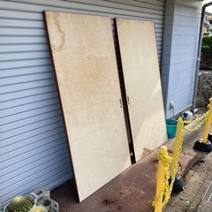 建具　中古　2枚セット　戸襖　襖